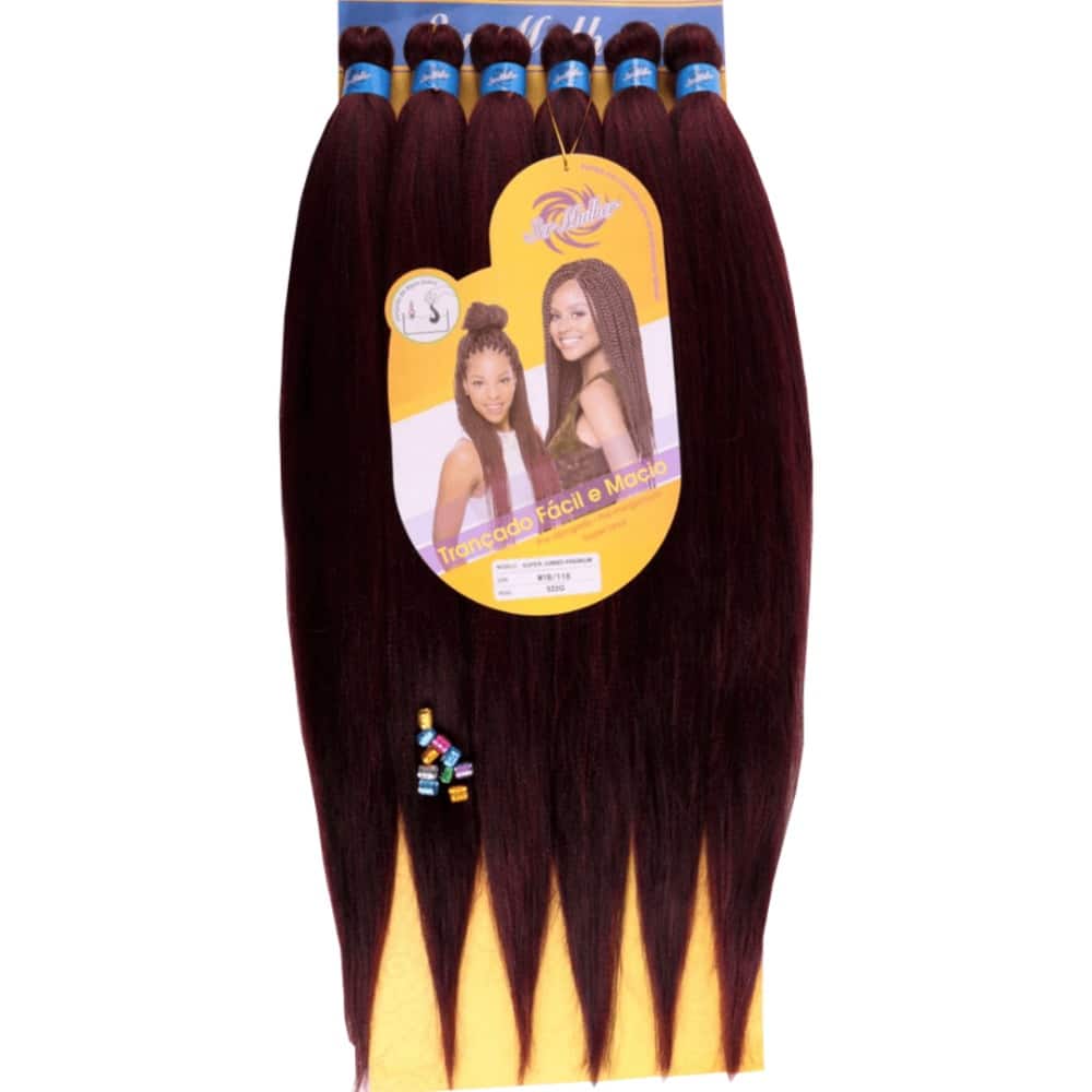 CABELO SUPER JUMBO PREMIUM 522G COR M1B/27 - MSCosmeticos