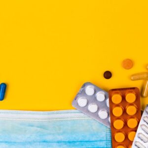 Jarro Barbicide com Tampa